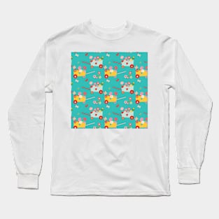 Butterflies Flower Long Sleeve T-Shirt